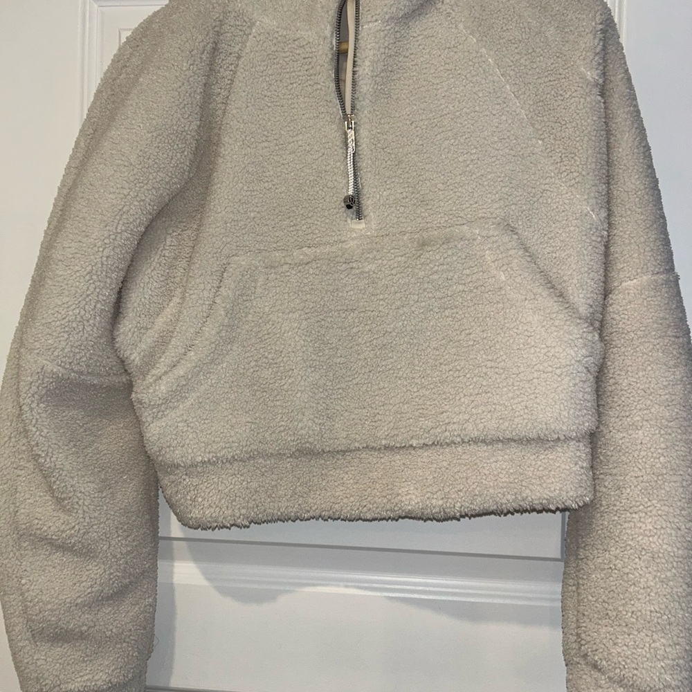 Cozy Cream Sherpa Pullover